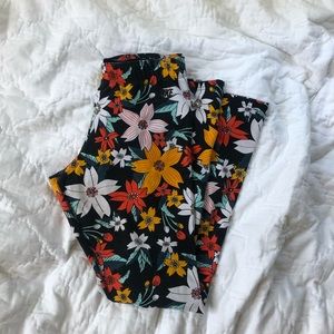 NIKE floral patterned long leggings
